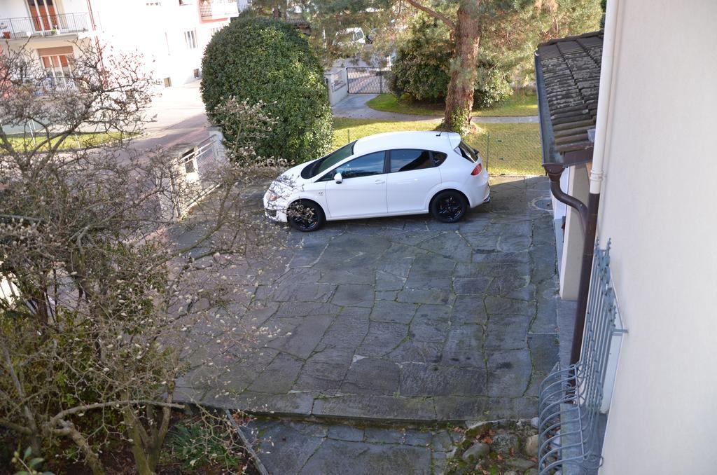 Locarno, Casa Pioda - Nahe Zentrum, Mit Balkon Und Parkplatz Kültér fotó